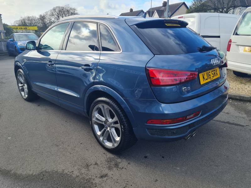 Audi Q3 2.0 Tdi Quattro S Line Plus - 2016 16 KJ16SRX Blue #6