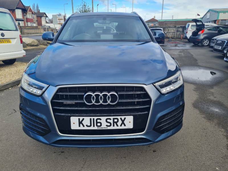 Audi Q3 2.0 Tdi Quattro S Line Plus - 2016 16 KJ16SRX Blue #2
