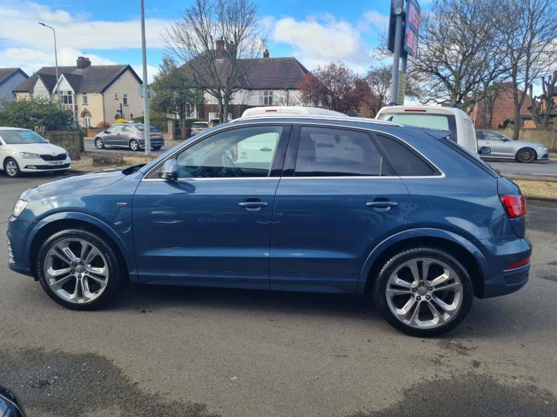Audi Q3 2.0 Tdi Quattro S Line Plus - 2016 16 KJ16SRX Blue #5