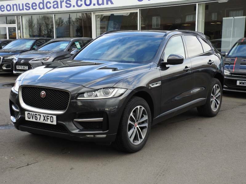Jaguar F-Pace 2.0D 240 R-sport Awd - 2017 67 Grey