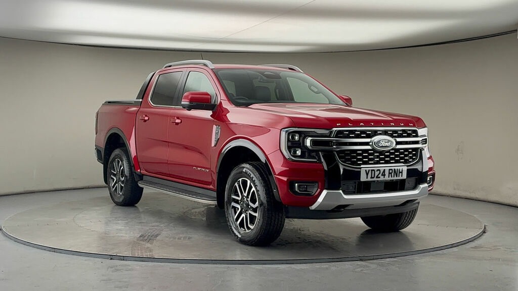 Ford Ranger 3.0 Td V6 Ecoblue Platinum Pickup Double Cab D Red