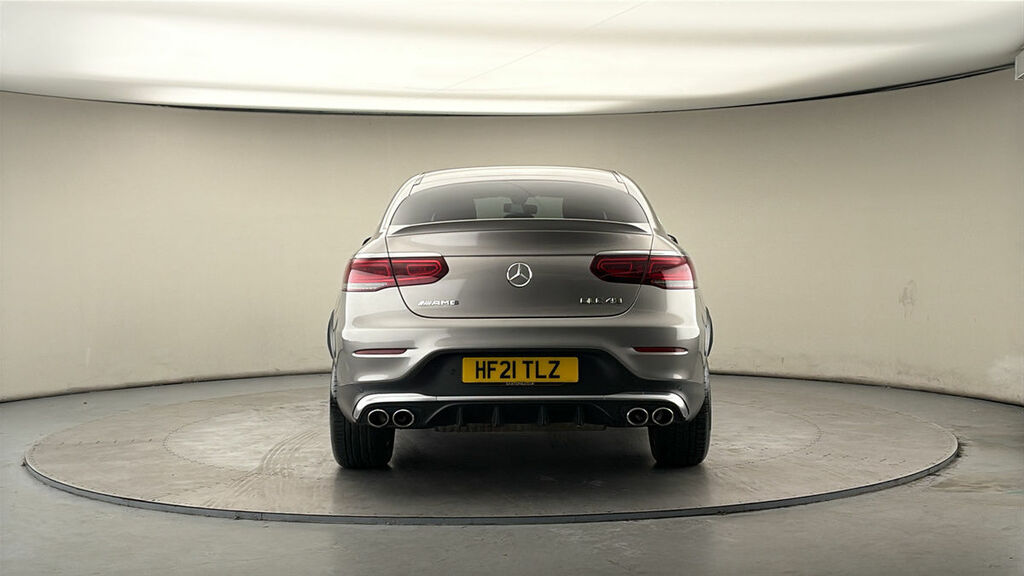 Mercedes-Benz GLC Class 3.0 Glc43 V6 Amg Coupe G-tronic 4Matic HF21TLZ Silver #4