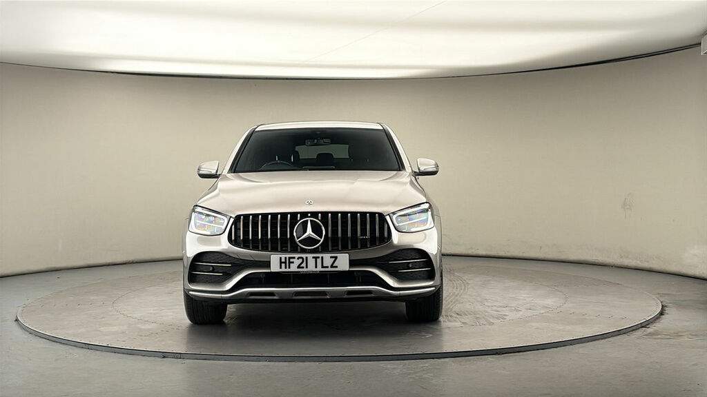 Mercedes-Benz GLC Class 3.0 Glc43 V6 Amg Coupe G-tronic 4Matic HF21TLZ Silver #3