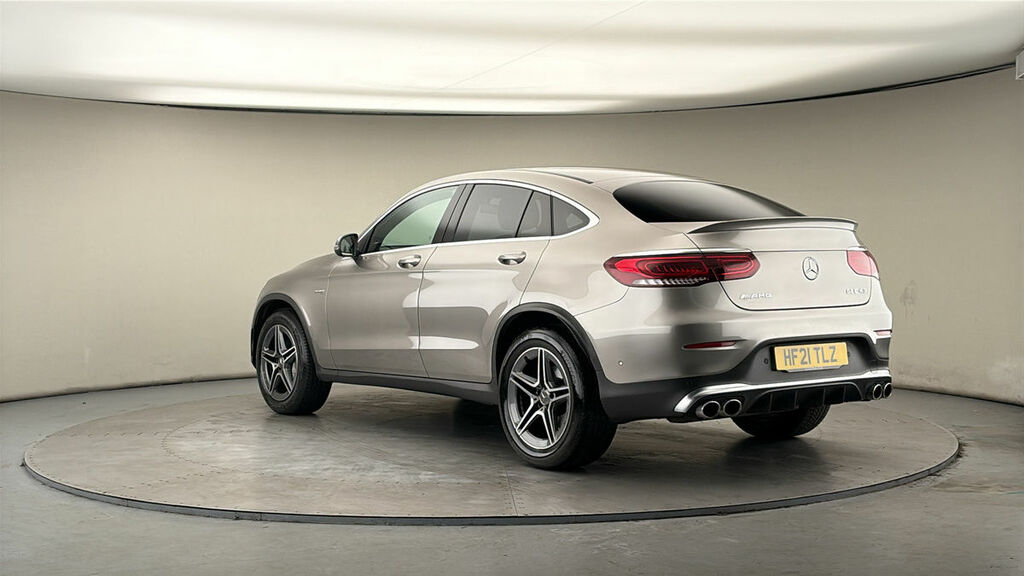 Mercedes-Benz GLC Class 3.0 Glc43 V6 Amg Coupe G-tronic 4Matic HF21TLZ Silver #2