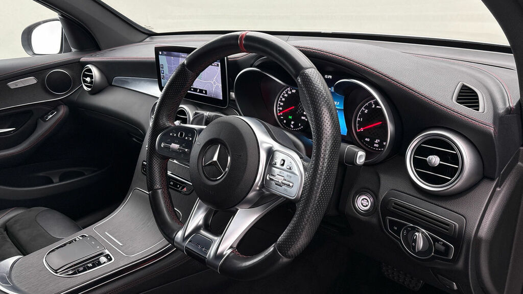 Mercedes-Benz GLC Class 3.0 Glc43 V6 Amg Coupe G-tronic 4Matic HF21TLZ Silver #5