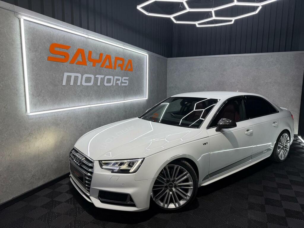 Audi S4 Saloon 3.0 Tfsi V6 Tiptronic Quattro Euro 6 Ss White