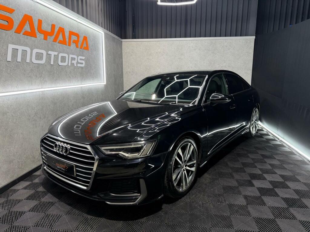 Audi A6 Saloon Saloon 2.0 Tdi 40 S Line S Tronic Euro 6 Ss MW69GCO Black #6