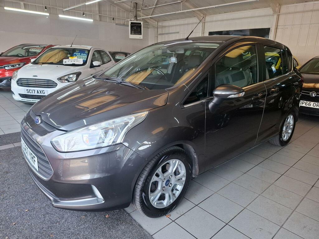 Ford B-Max 1.0T Ecoboost Zetec Navigator Euro 6 LG67YRF Grey #2