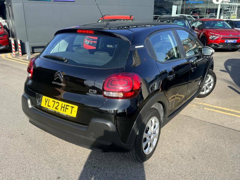 Citroen C3 1.2 Puretech You - 2023 72 YL72HFT Black #4