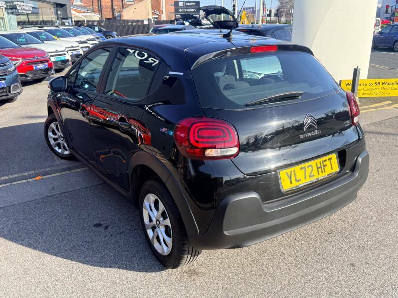 Citroen C3 1.2 Puretech You - 2023 72 YL72HFT Black #3