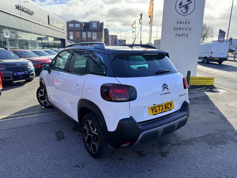 Citroen C3 Aircross 1.2 Puretech 130 Shine Plus Eat6 - 2023 73 YG73ACY White #3