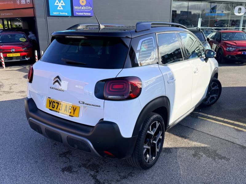 Citroen C3 Aircross 1.2 Puretech 130 Shine Plus Eat6 - 2023 73 YG73ACY White #4