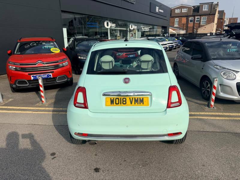 Fiat 500 1.2 Lounge - 2018 18 WO18VMM Green #6