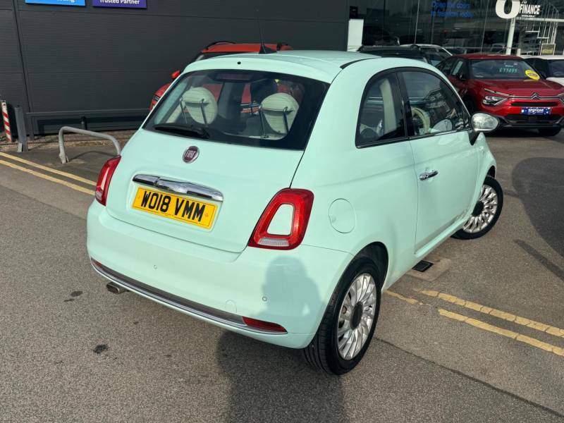 Fiat 500 1.2 Lounge - 2018 18 WO18VMM Green #4