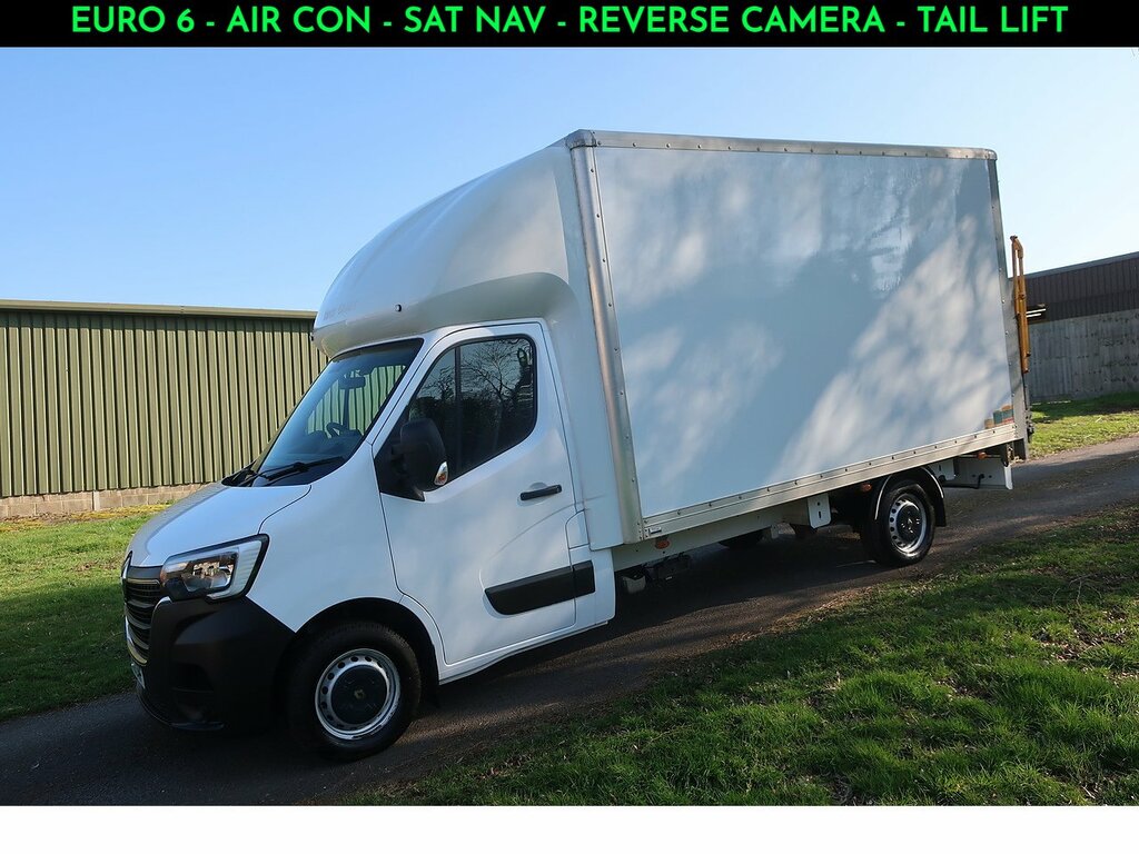 Renault Master 2.3 Dci Energy 35 Business Lwb Luton Fwd Euro 6 S White