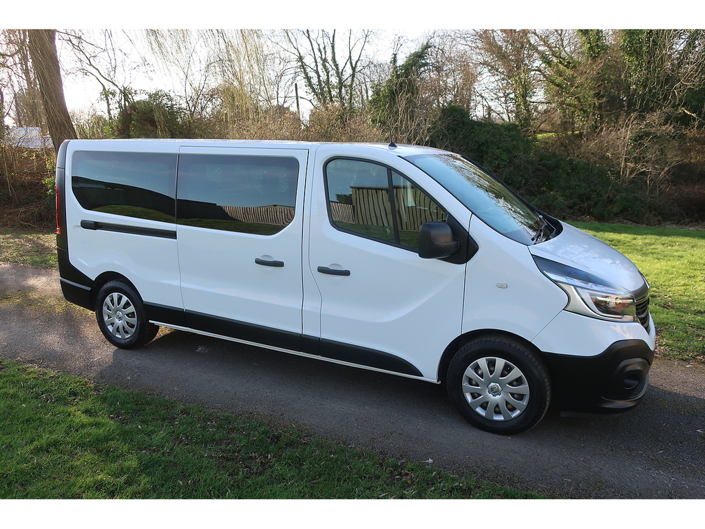 Renault Trafic 2.0 Dci Energy 30 Business Minibus Double Cab White #3