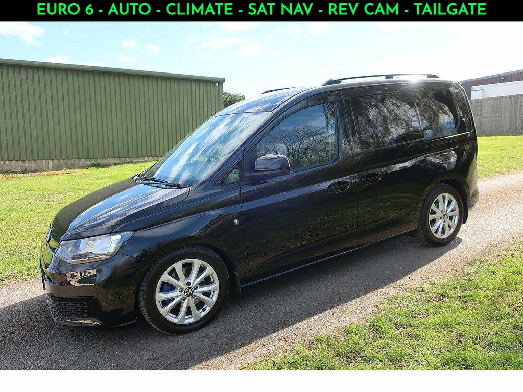 Volkswagen Caddy 2.0 Tdi C20 Commerce Pro Panel Van Dsg Black