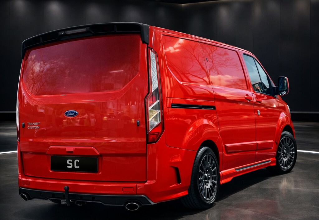 Ford Transit Custom 2.0 320 Limited CJ71SVE Red #5
