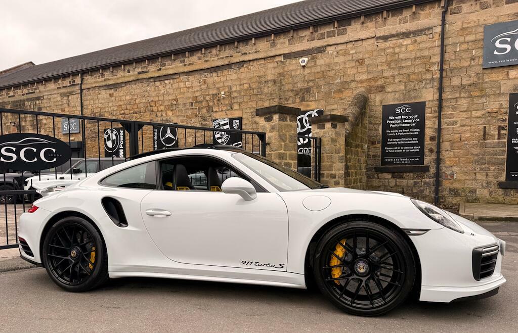 Porsche 911 3.8T 991 Turbo S Pdk 4Wd Euro 6 Ss White #5
