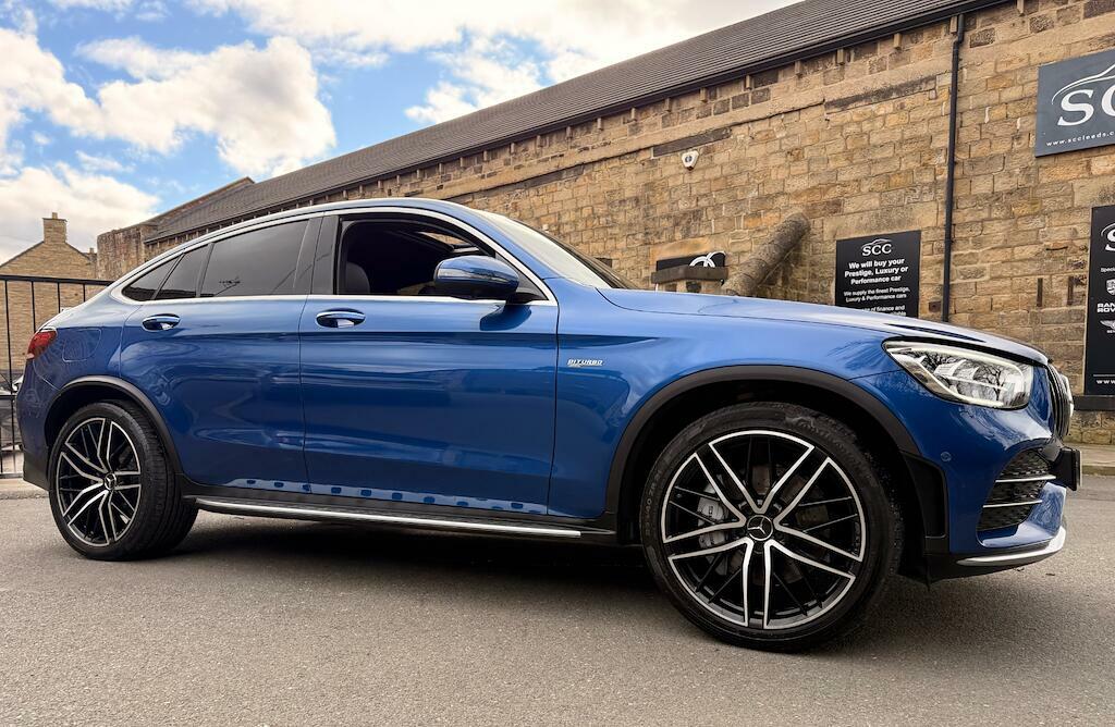Mercedes-Benz GLC Class 3.0 Glc43 V6 Amg Premium Plus Coupe G-tronic 4M Blue #6