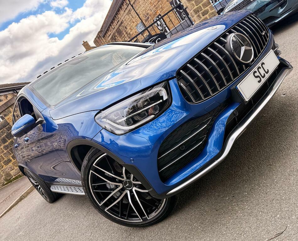 Mercedes-Benz GLC Class 3.0 Glc43 V6 Amg Premium Plus Coupe G-tronic 4M Blue #2