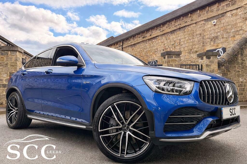 Mercedes-Benz GLC Class 3.0 Glc43 V6 Amg Premium Plus Coupe G-tronic 4M Blue