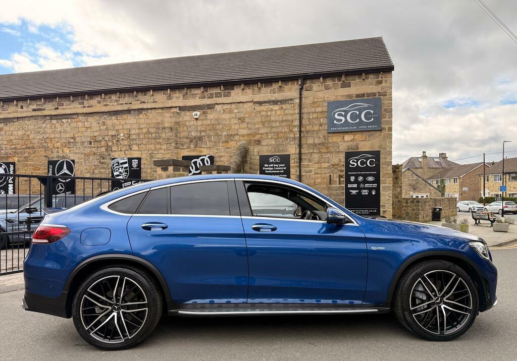 Mercedes-Benz GLC Class 3.0 Glc43 V6 Amg Premium Plus Coupe G-tronic 4M Blue #3