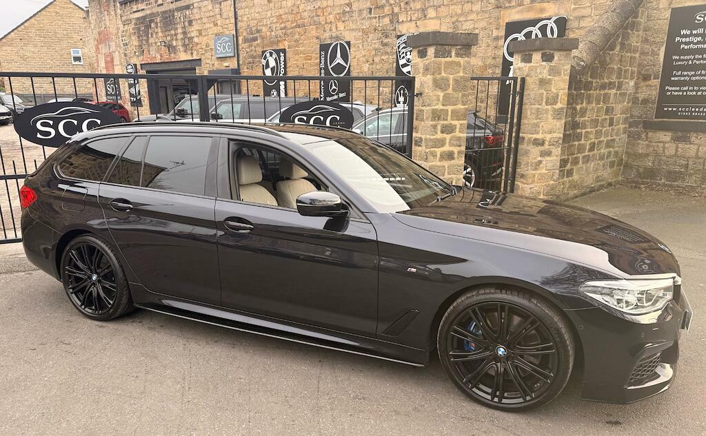 BMW 5 Series 3.0 540I Gpf M Sport Touring Xdrive Euro 6 S Black #4