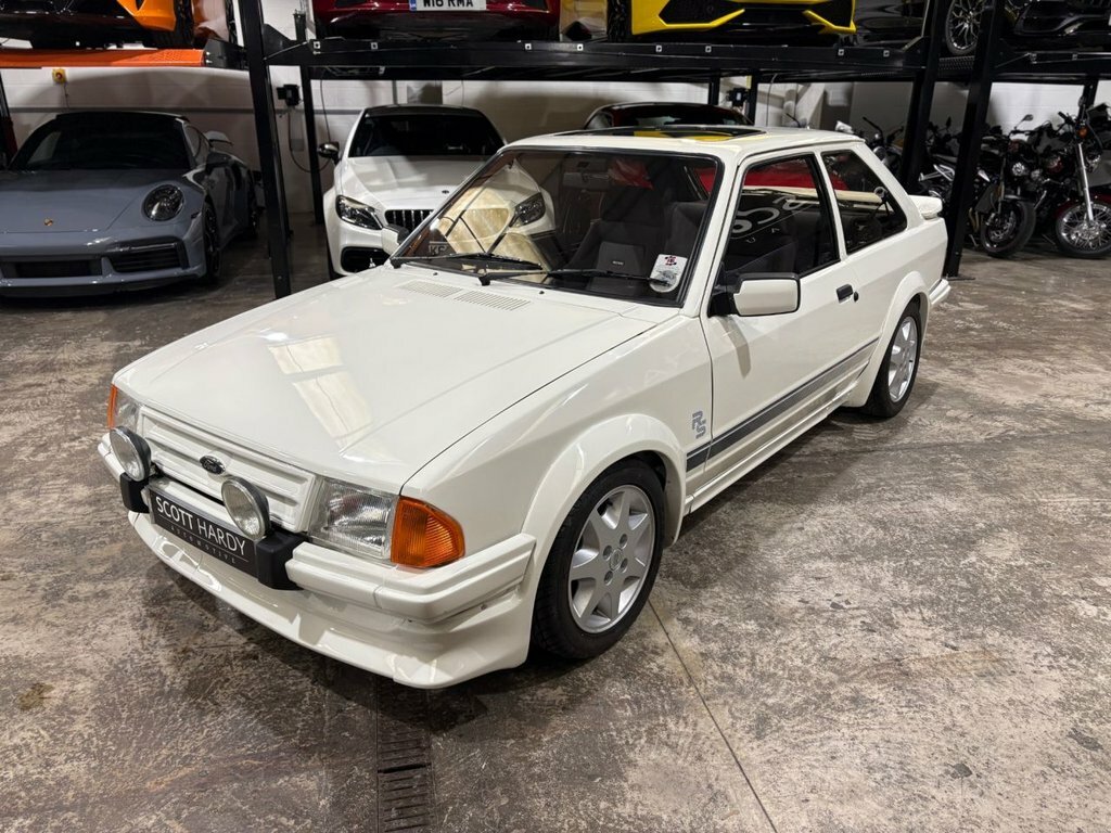 Ford Escort Se Cabrio All-white White #4