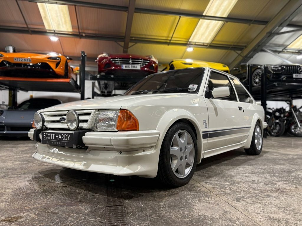 Ford Escort Se Cabrio All-white White #5