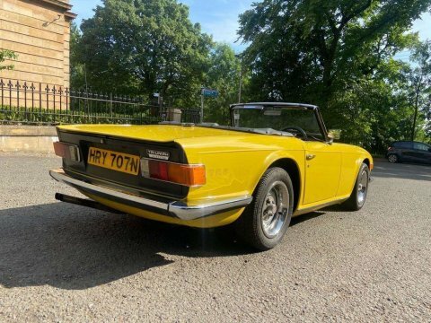 Triumph TR6 2.5 2.5 Pi Yellow #5