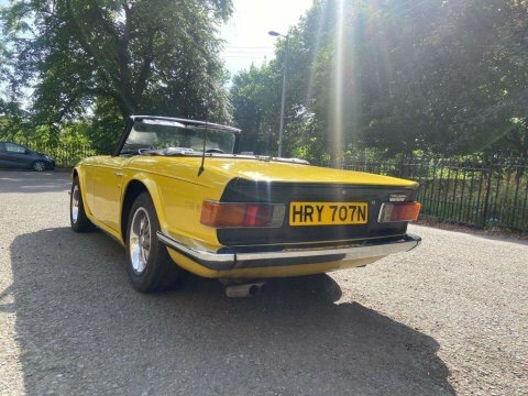 Triumph TR6 2.5 2.5 Pi Yellow #2