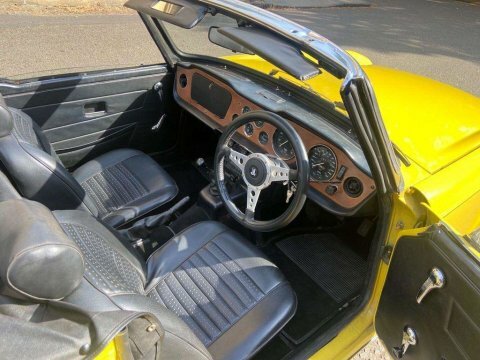 Triumph TR6 2.5 2.5 Pi Yellow #6