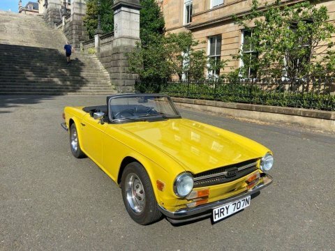 Triumph TR6 2.5 2.5 Pi Yellow #4