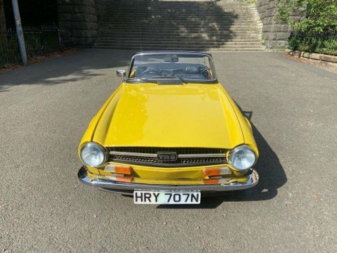Triumph TR6 2.5 2.5 Pi Yellow #3