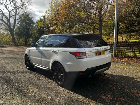 Land Rover Range Rover Sport 3.0 Range Rover PX66JXE White #3