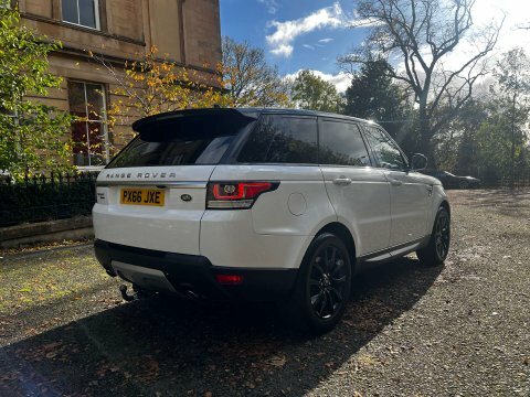Land Rover Range Rover Sport 3.0 Range Rover PX66JXE White #6