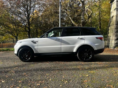 Land Rover Range Rover Sport 3.0 Range Rover PX66JXE White #2
