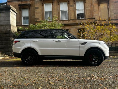 Land Rover Range Rover Sport 3.0 Range Rover PX66JXE White #5