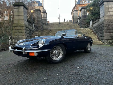 Jaguar E-Type Series II Roadster Blue