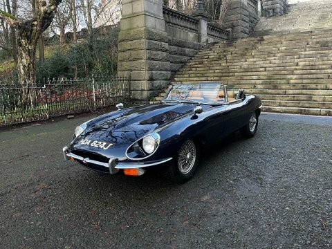Jaguar E-Type Coupe Green #32
