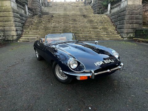 Jaguar E-Type Coupe Green #40