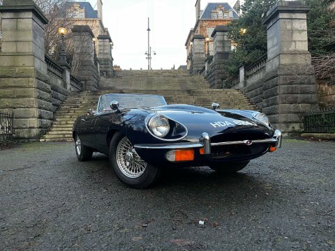 Jaguar E-Type Coupe Green #38