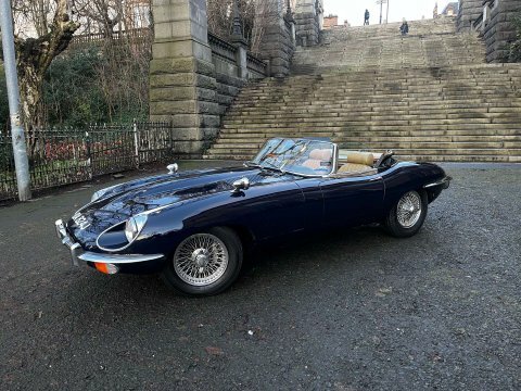 Jaguar E-Type Coupe Green #29