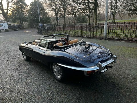 Jaguar E-Type Coupe Green #36