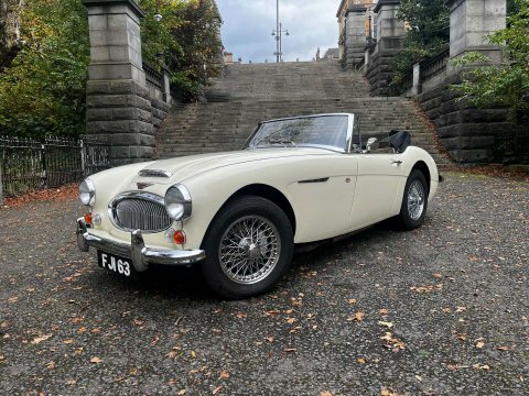 Austin-Healey All Models Convertible FHJ78D White #2