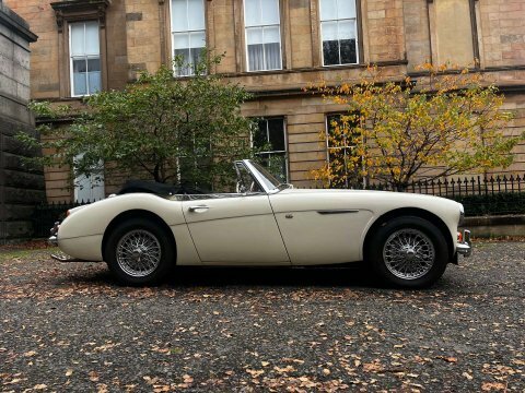 Austin-Healey All Models Convertible FHJ78D White #6