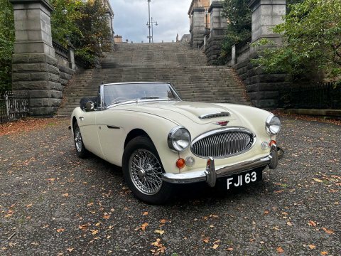 Austin-Healey All Models Convertible FHJ78D White #5