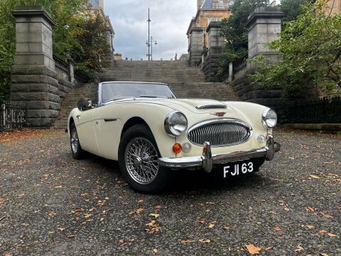 Austin-Healey All Models Convertible FHJ78D White #4