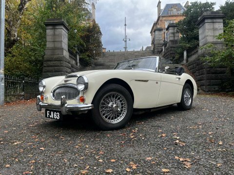 Austin-Healey All Models Convertible FHJ78D White